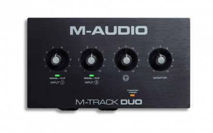 Внешняя звуковая карта с USB M-Audio M-Track Duo