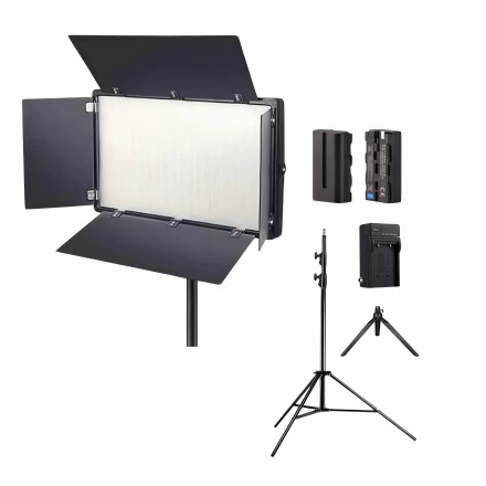 Полный Набор Панели LED U600+ PRO (RGB) (+2 аккумулятора 5200mAh+З/У)