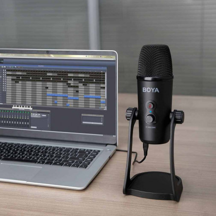 Конденсаторный USB Микрофон BOYA BY-PM700SP