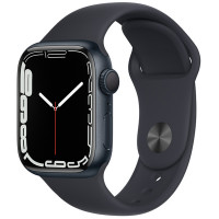 СМАРТ-ЧАСЫ APPLE WATCH SERIES 7 GPS 45MM MIDNIGHT ALUMINIUM MIDNIGHT SPORT BAND MKN53GK/A СМАРТ-ЧАСЫ APPLE WATCH SERIES 7 GPS 45MM MIDNIGHT ALUMINIUM MIDNIGHT SPORT BAND MKN53GK/A