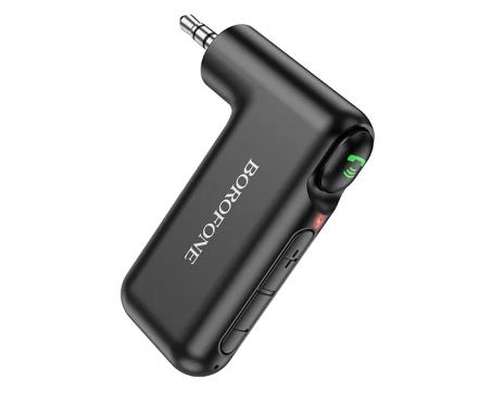 AUX Bluetooth Ресивер BOROFONE BC35 / автомобильный Bluetooth адаптер для музыки и громкой связи