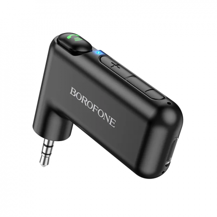 AUX Bluetooth Ресивер BOROFONE BC35 / автомобильный Bluetooth адаптер для музыки и громкой связи