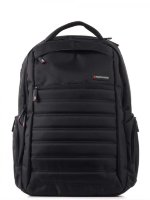Рюкзак для ноутбука Promate REBEL-BP.BLACK нейлон, чёрная 15,6" Рюкзак для ноутбука Promate REBEL-BP.BLACK нейлон, чёрная 15,6"