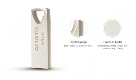 USB Флешка ADATA 32GB UV210 USB 2.0 Golden