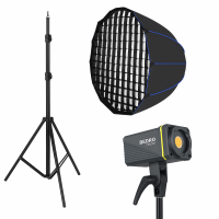 Набор октобокс 70 см + Световая пушка Bediro t200 200w + усиленная стойка 