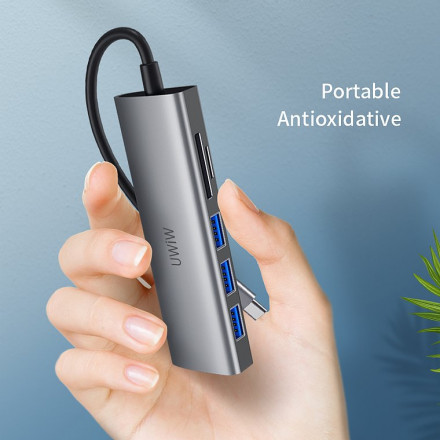 USB-хаб WIWU ALPHA 532ST Type-C