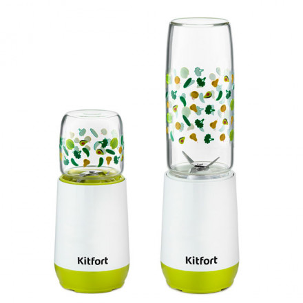 Стационарный блендер Kitfort КТ-3043-2 «2 в 1» Shake & Take Green