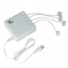 Зарядное устройство для 4 аккумуляторов DJI Spark, пульта и смартфона (YX) Зарядное устройство для 4 аккумуляторов DJI Spark, пульта и смартфона (YX)