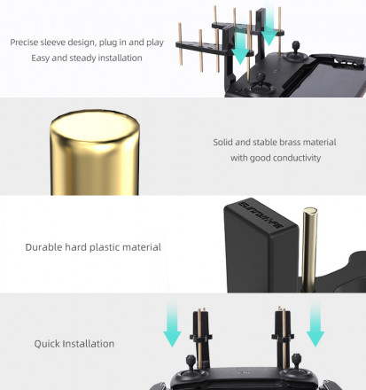 Усилитель сигнала пульта DJI (2,4 ГГц) (SunnyLife)