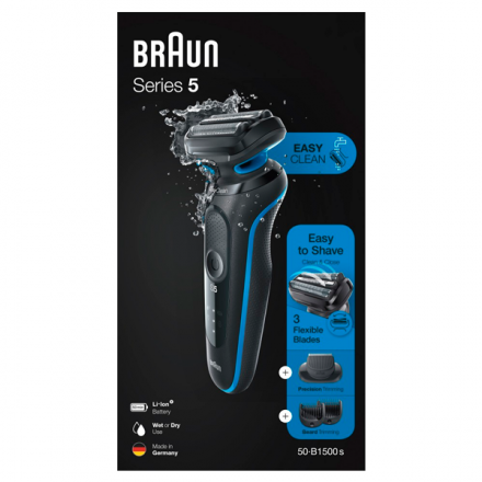 Электробритва Braun 50-B1500s Blue New