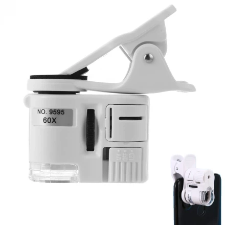 Микроскоп для Телефона 60X на телефон