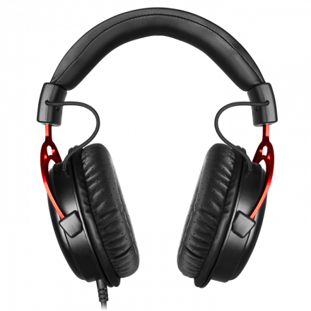 Игровая гарнитура с металлическими чашами и отстёгивающимся микрофоном SVEN AP-G1000MV