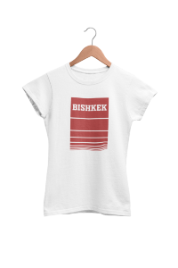 Женская Футболка Khan Tengri "Бишкек"