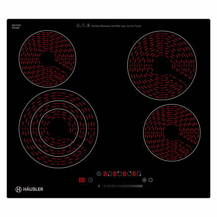 Электрическая варочная панель Hausler 65HLB4S3 New