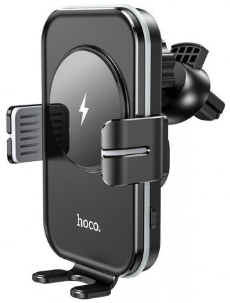 Автомобильное беспроводное зарядное устройство HOCO CA80 Buddy