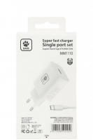 Сетевое зарядное устройство BARS MM1110 Trust 67 Вт (1 порт USB‑C, Super‑Fast Charger)