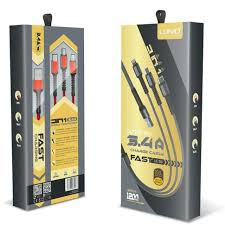 USB Кабель LDNIO LC-93 Type-C/Lightning/MicroUSB 1.2м