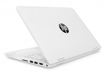 Ноутбук HP x360 Convertible Transformer N3060 1.6-2.48GHz,4GB,500GB,11.6" HD IPS Touchscreen,Win10H,White