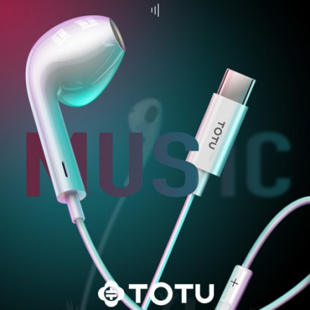 Наушники TOTU EAUL-11 Lighting
