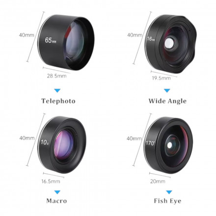 Фильтры, линзы для Смартфона Sanyk (65mm, 16mm, 170*, 10x, 120mm)