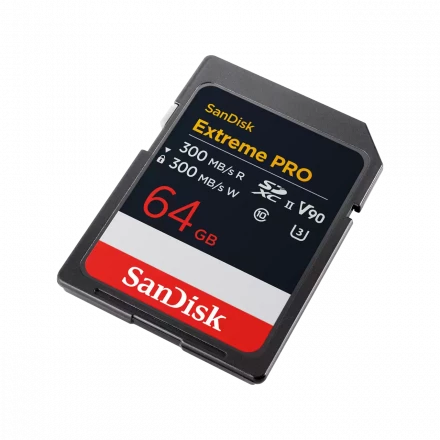 SD Карта SanDisk Extreme Pro V90 (300mb/sec)