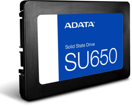 SSD ADATA SU650 512GB 2.5" SATA III, до 520MB/s, TLC 3D NAND