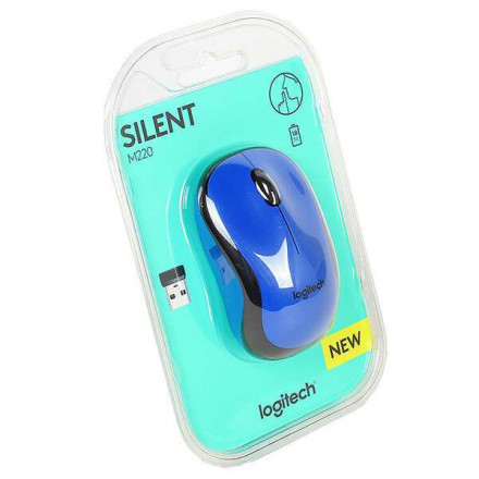 Мышь беспроводная Logitech M220 Silent Charcoal