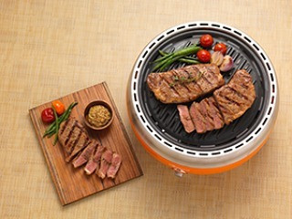 БЕЗДЫМНЫЙ УГОЛЬНЫЙ ГРИЛЬ-БАРБЕКЮ EasyGrill