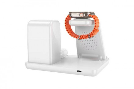 Беспроводное зарядное устройство 3в1 Hoco CQ9