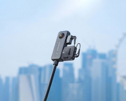 Адаптер микрофона Insta360 One RS / One X2 (Вертикальный) (CYNOVA)