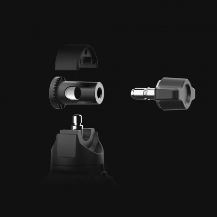 Крепление CapLock на зеркало заднего вида мотоцикла (PGYTECH P-GM-170)