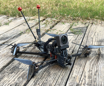 Квадрокоптер RUSHFPV AQUILA 7' HD с DJI FPV Air Unit