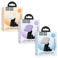 Автомобильный магнитный держатель-зарядка Hoco HW18 с быстрой беспроводной зарядкой 15 Вт Автомобильный магнитный держатель-зарядка Hoco HW18 с быстрой беспроводной зарядкой 15 Вт