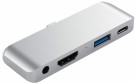 Концентратор Aluminum Type-C Isko11 (4 in 1)   Концентратор Aluminum Type-C Isko11 (4 in 1)