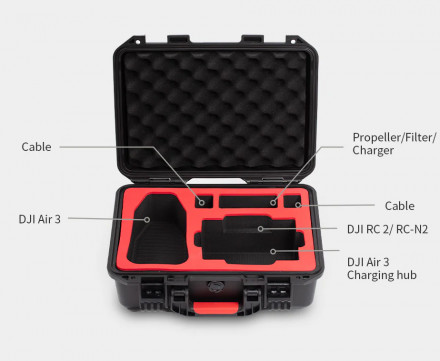 Кейс DJI Air 3 (PGYTECH P-45A-010)