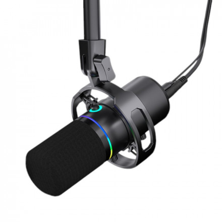 Универсальный Студийный Микрофон RGB Mic (Петличка)