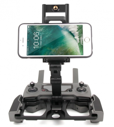 Держатель планшета/монитора CrystalSky серии DJI Mavic / Air / Mini и Spark (Чёрный) (Алюминиевый сплав) (SunnyLife)