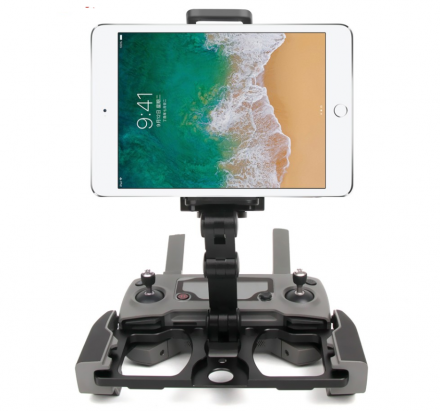 Держатель планшета/монитора CrystalSky серии DJI Mavic / Air / Mini и Spark (Чёрный) (Алюминиевый сплав) (SunnyLife)