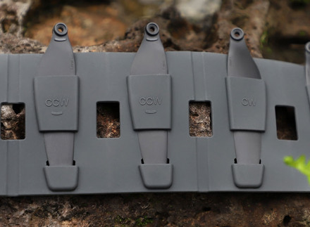 Силиконовый чехол для пропеллеров DJI Mini 3 Pro (Серый) (SunnyLife)