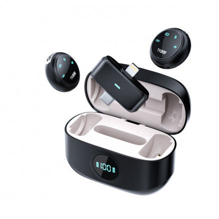 Беспроводной Микрофон K31 Pro (Type-C, Lightning) (Петличка)