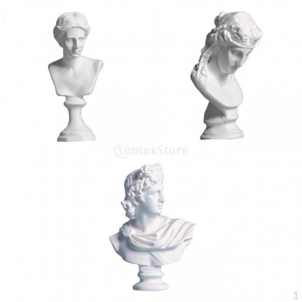 Творческие греческие статуэтки для предметной съёмки (Антураж)