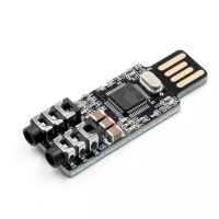 USB звуковая карта VHM-303 на базе CM108 USB звуковая карта VHM-303 на базе CM108