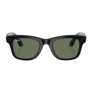 Ray-Ban Meta Wayfarer RW4006 Shiny Black G15 Green — смарт-очки с камерой, Bluetooth и защитой UV