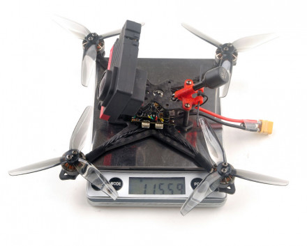 Квадрокоптер Happymodel Crux35 Analog V2 (ELRS 2,4 ГГц)