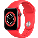 Смарт-часы Apple Watch Series 6 40mm Red Aluminium Red Band M00A3  Смарт-часы Apple Watch Series 6 40mm Red Aluminium Red Band M00A3