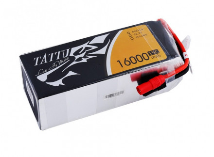 Аккумулятор Tattu 16000мАч 6S 15C 22,2В LiPo