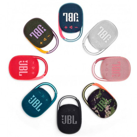 Портативная колонка JBL Clip 4 Black