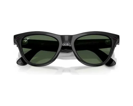 Ray-Ban Meta Skyler Gen 2 RW4014 Shiny Black G15 Green — смарт-очки с камерой и Bluetooth