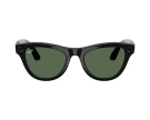 Ray-Ban Meta Skyler Gen 2 RW4014 Shiny Black с линзами Transitions Graphite Green — смарт-очки с камерой и Bluetooth