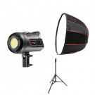 Набор Студийный Осветитель MW400S + Октобокс Bobby Studio Octo-R (65 см) + Усиленная стойка для софтбокса Набор Студийный Осветитель MW400S + Октобокс Bobby Studio Octo-R (65 см) + Усиленная стойка для софтбокса